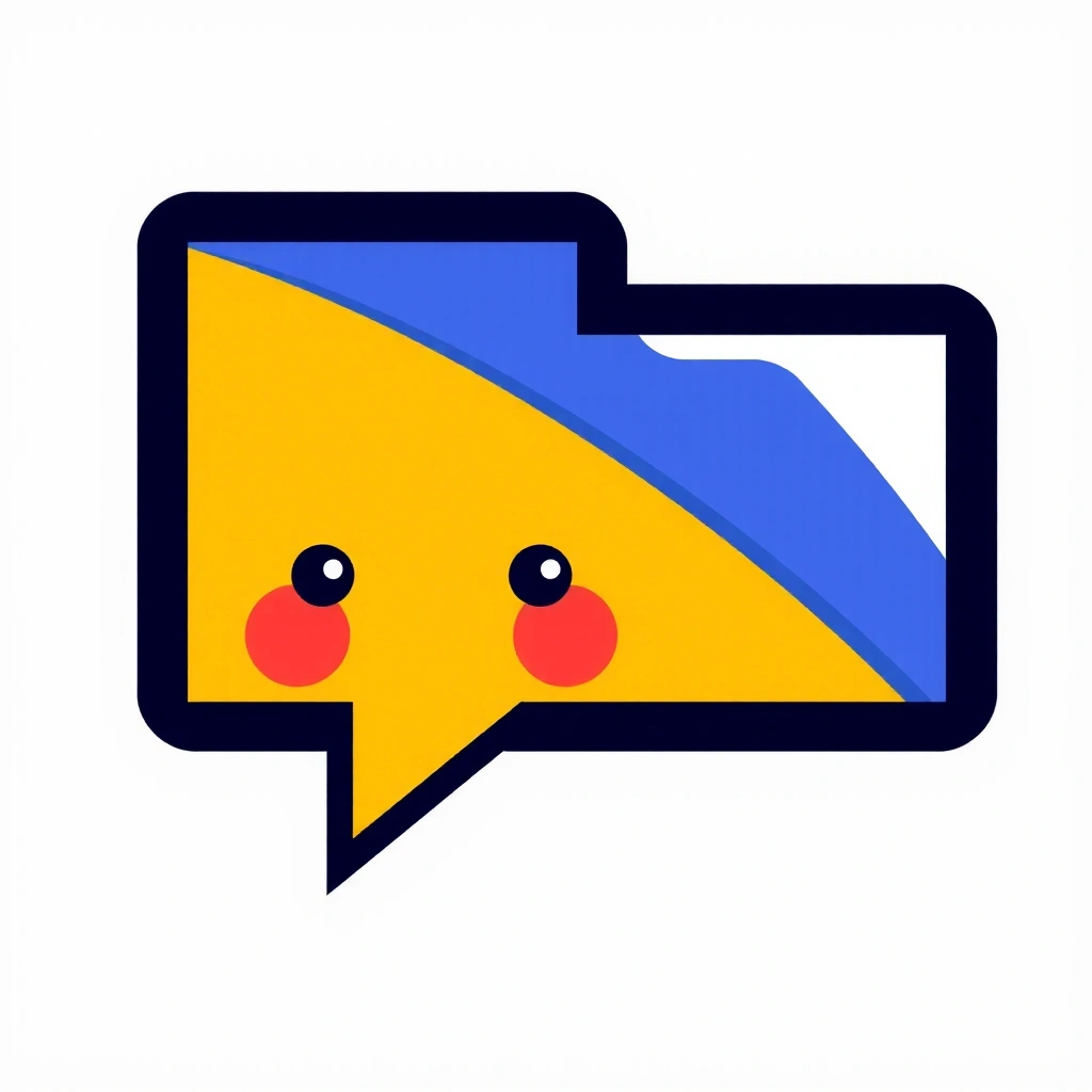 Imagine a unei pictograme de chat, simbolizând suportul online.